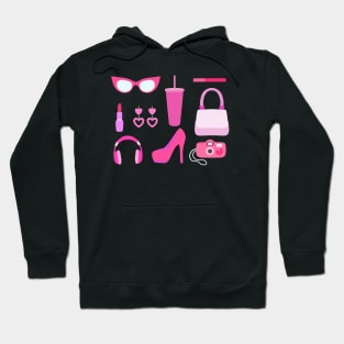 Pink Accessories Hoodie